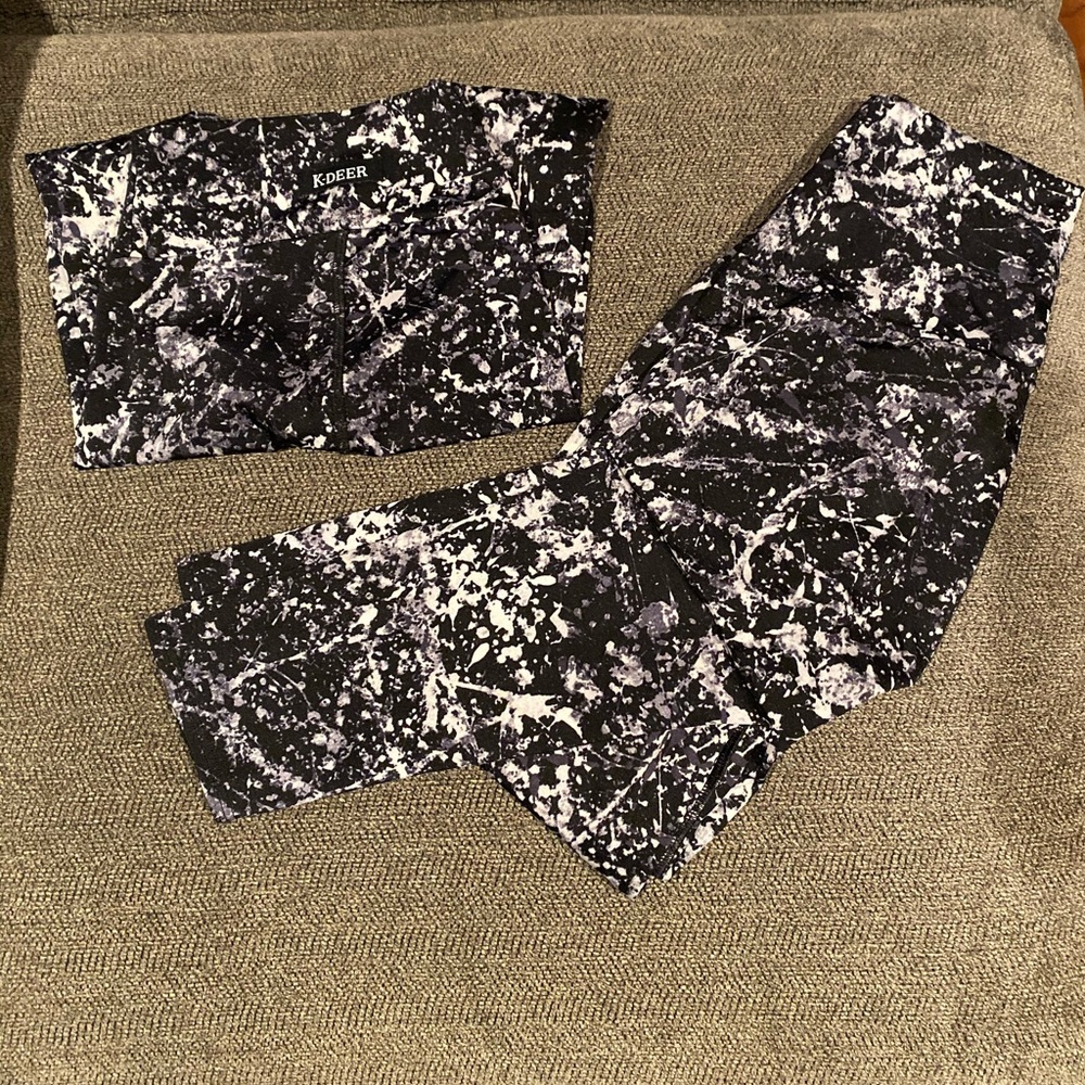 K-DEER Mommy and Me matching leggings